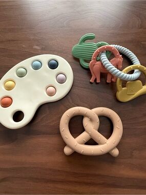Mushie Baby Teether & Sensory Toys